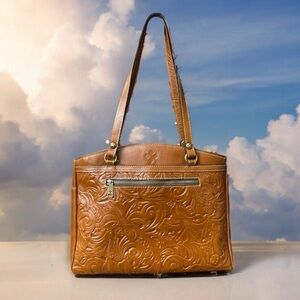 Patricia Nash Brown Leather Tote